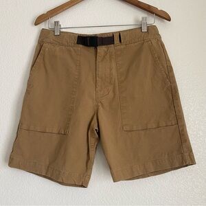 Nike SB ripstop men's belted shorts, brown, 30